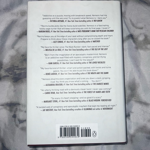 *BUY2GET1FREE* Nemesis By Brendan Reichs | Thriller Fiction Novel | BundleNSave✨ - Picture 3 of 4